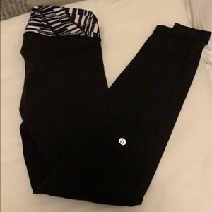 Barely worn lululemon size 4 black leggings